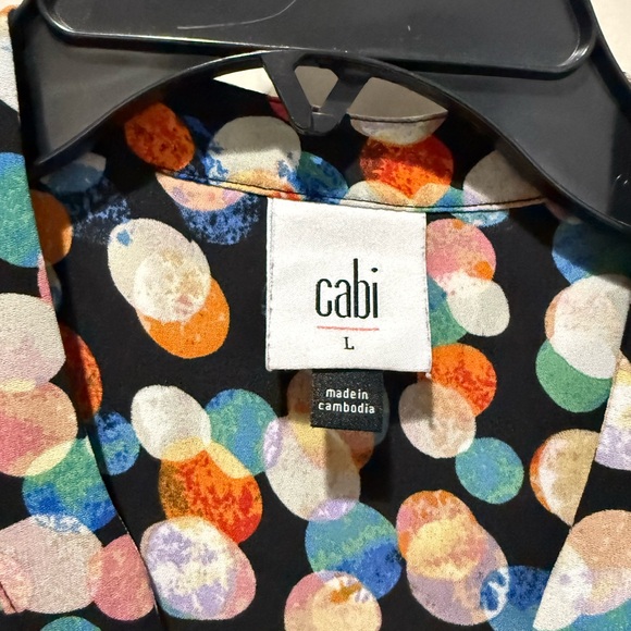 CAbi Multicolor Ruffle Blouse - Picture 3 of 3